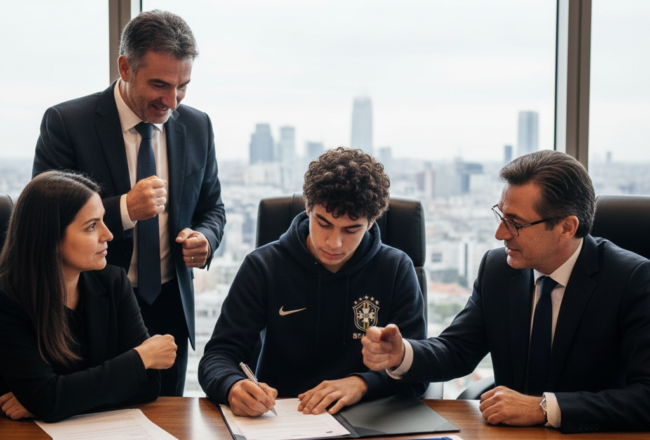 Transferência internacional de atletas menores