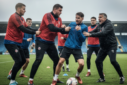 Violência entre atletas durante treinos
