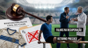 Responsabilidade civil do clube por falhas na recuperação e retorno precoce de atletas lesionados